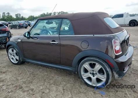 2011 Mini Cooper S z USA, uszkodzony, nr VIN WMWZP3C58BTX83725